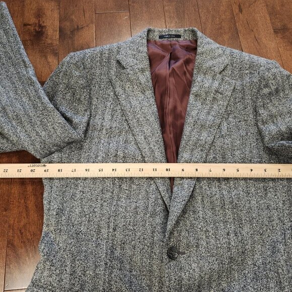 Suitsupply men's gray wool pant suit in size 48 - Picture 9 of 16